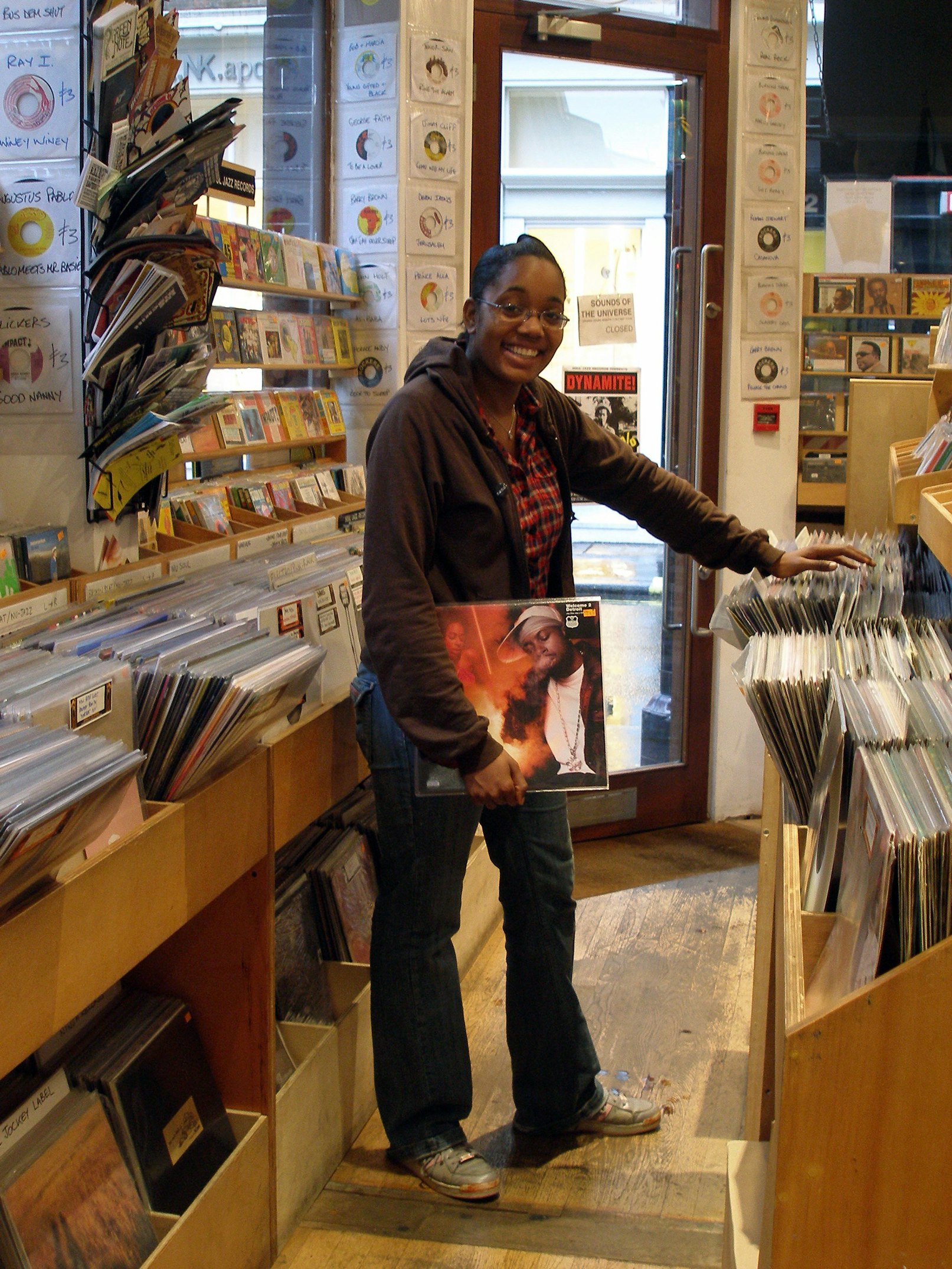 Nicole McKenzie at Sounds of the Universe, March 2005.